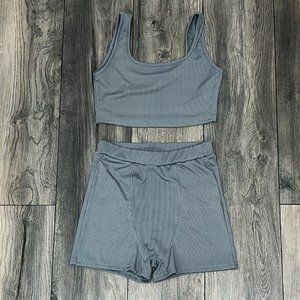 Grey Short Summer Set